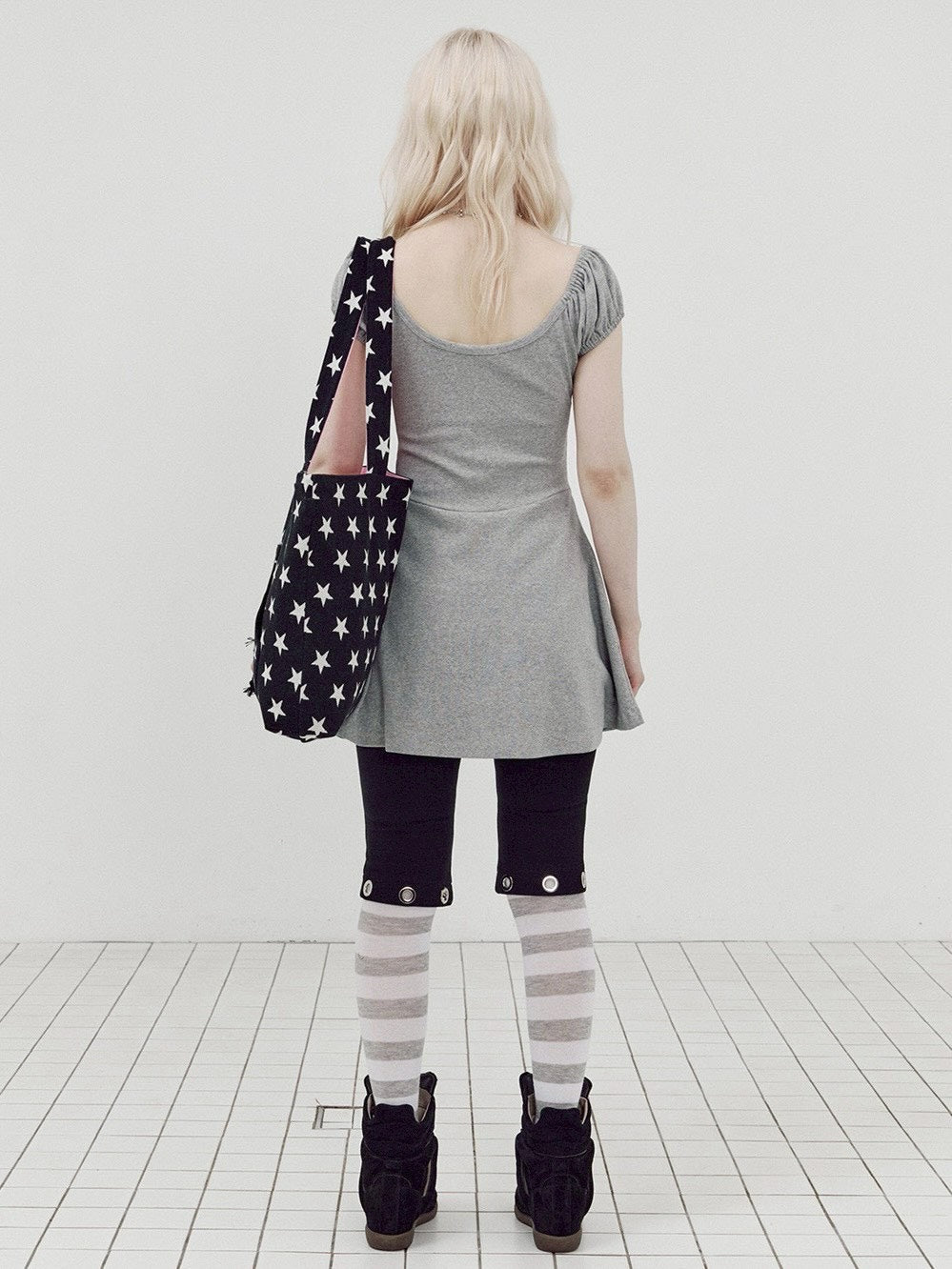 【SETUP-EXE】STAR HOODIE SHOPPER BAG