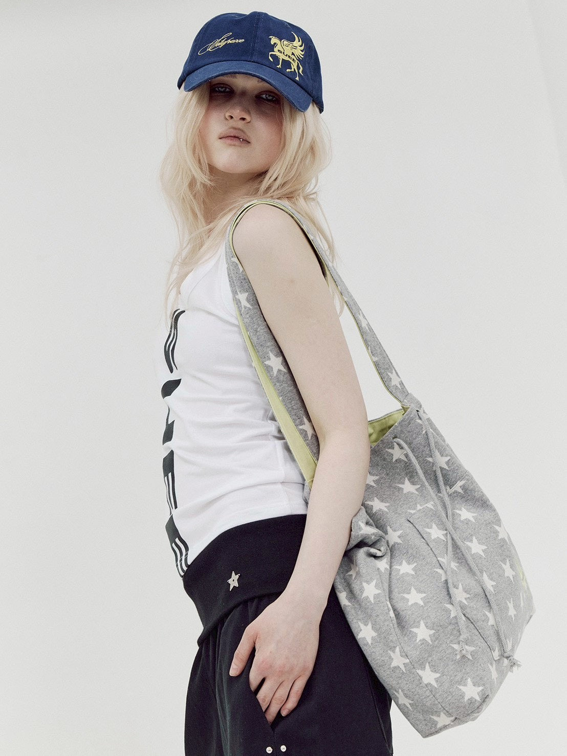 【SETUP-EXE】STAR HOODIE SHOPPER BAG