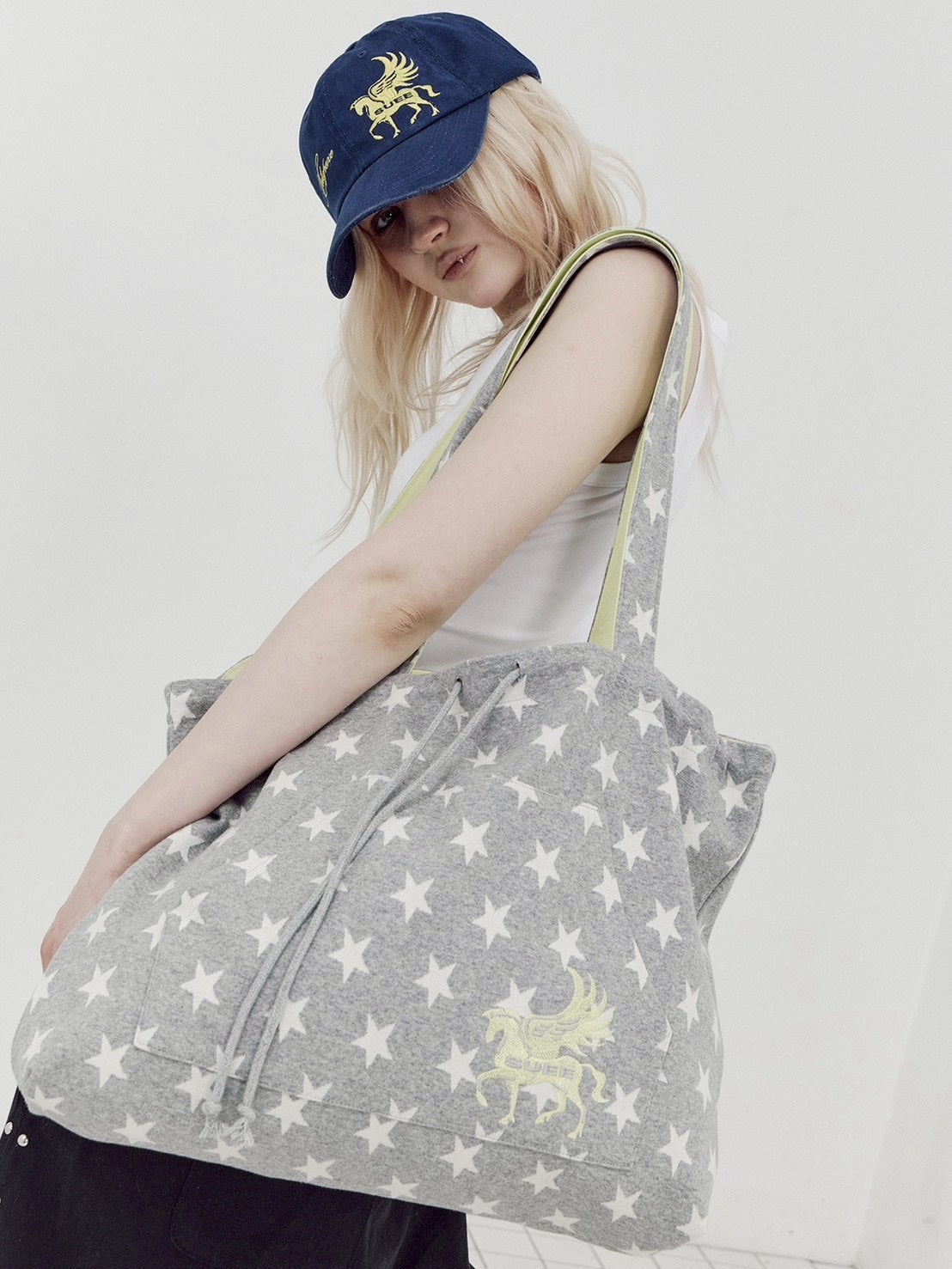 【SETUP-EXE】STAR HOODIE SHOPPER BAG