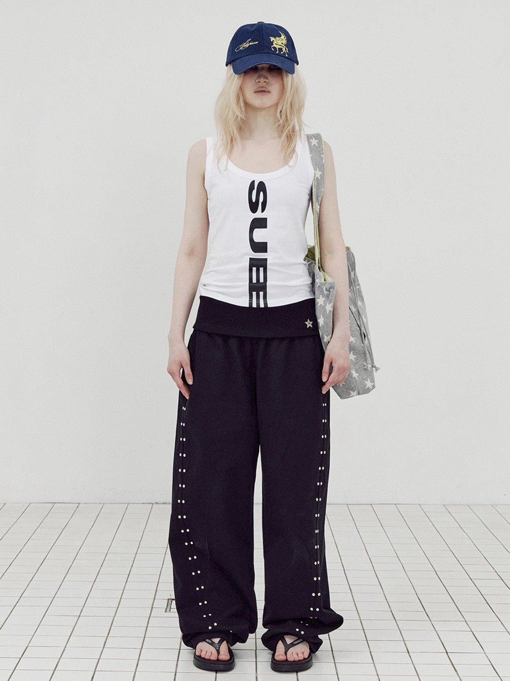 【SETUP-EXE】STAR HOODIE SHOPPER BAG