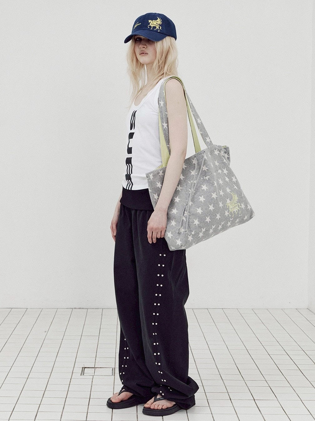 【SETUP-EXE】STAR HOODIE SHOPPER BAG