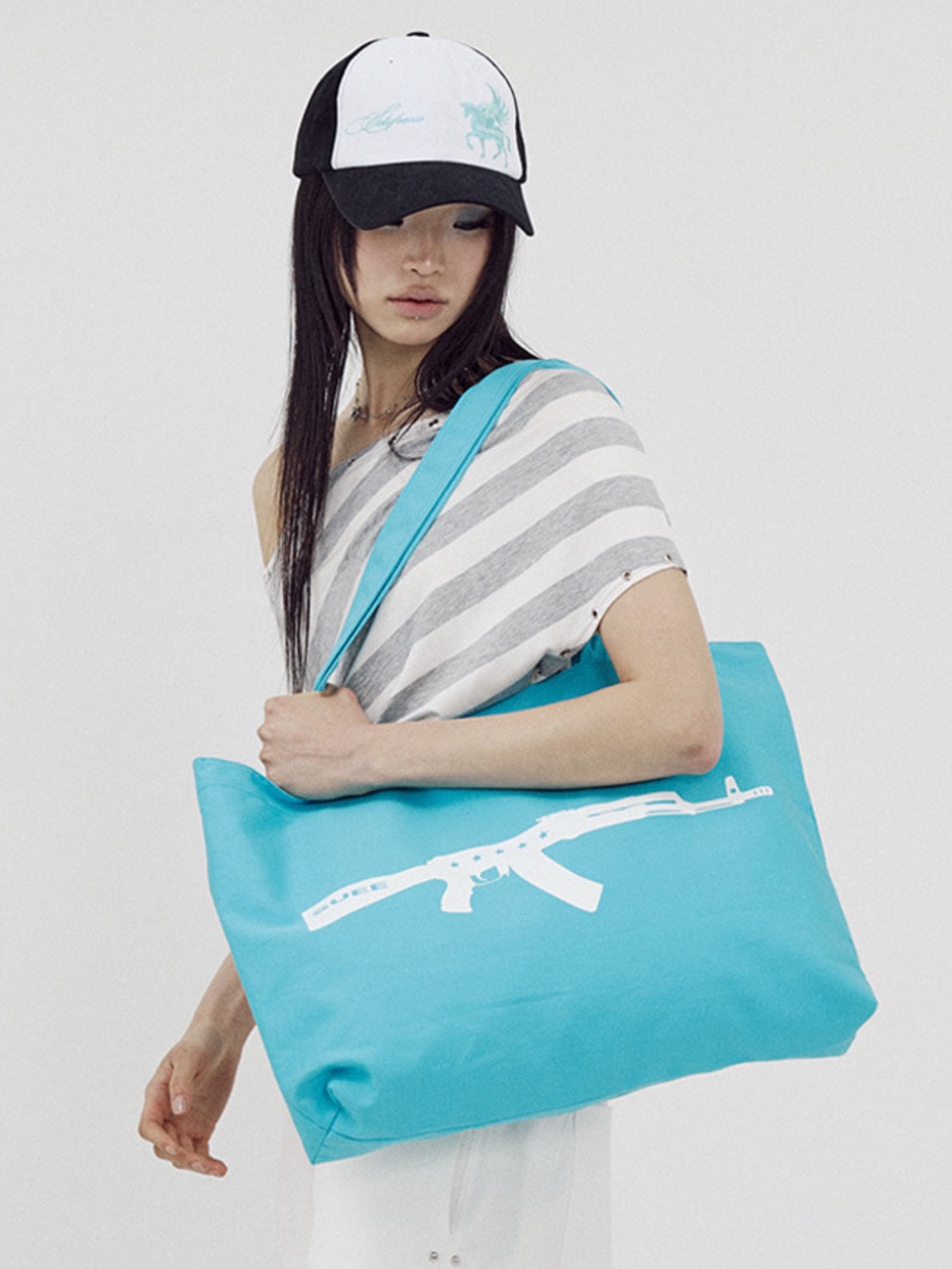 【SETUP-EXE】BULLET HOLE SHOPPER BAG
