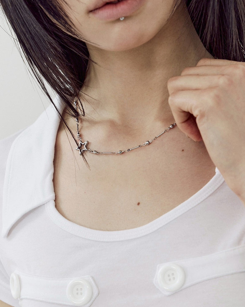 【SETUP-EXE】SIDE STAR NECKLACE