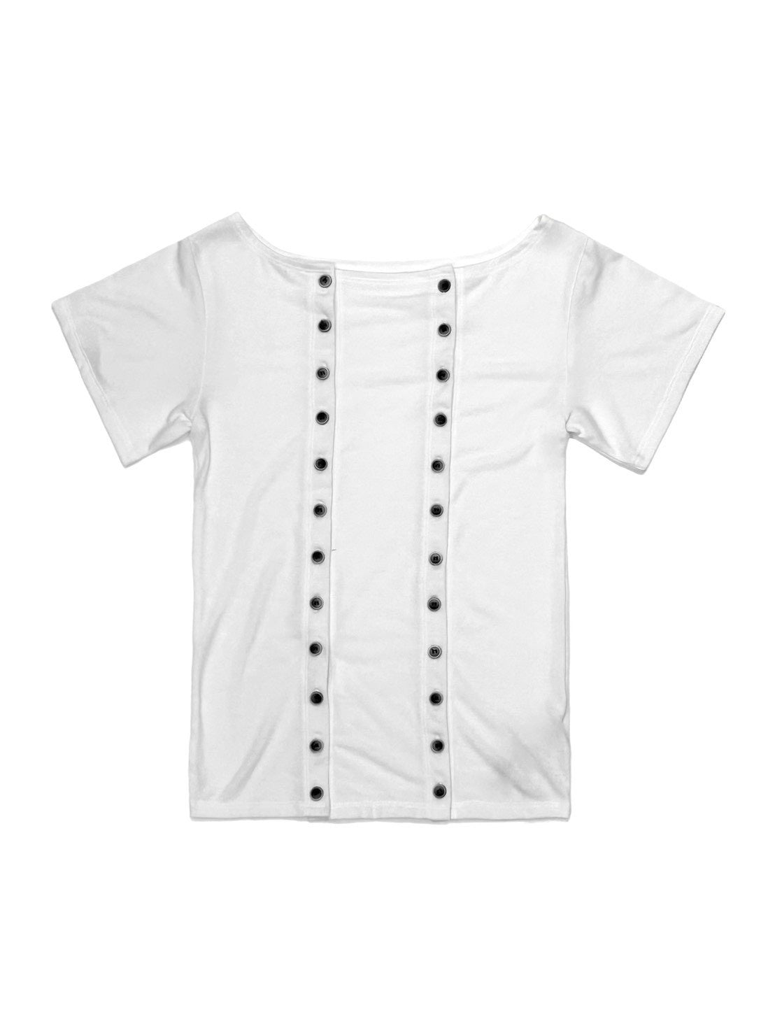 【OaKS】Manny Short-Sleeve Button T-shirt (3color)