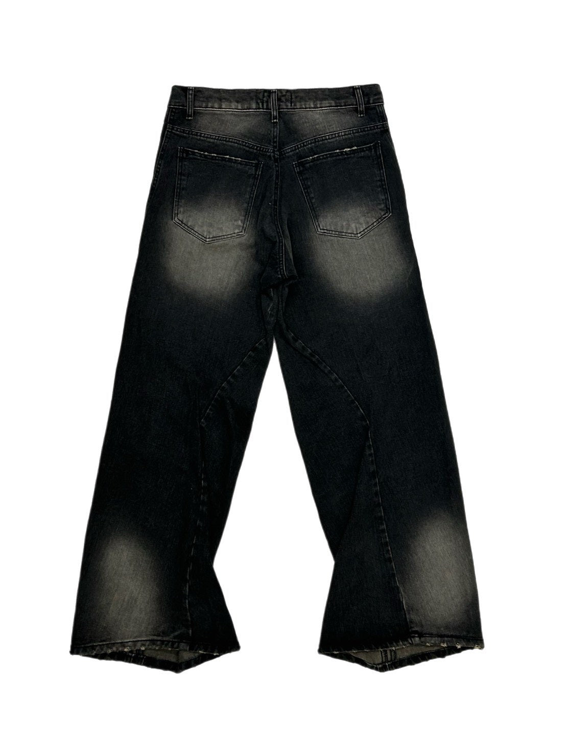 【OaKS】Three-dimensional denim pants (2color)