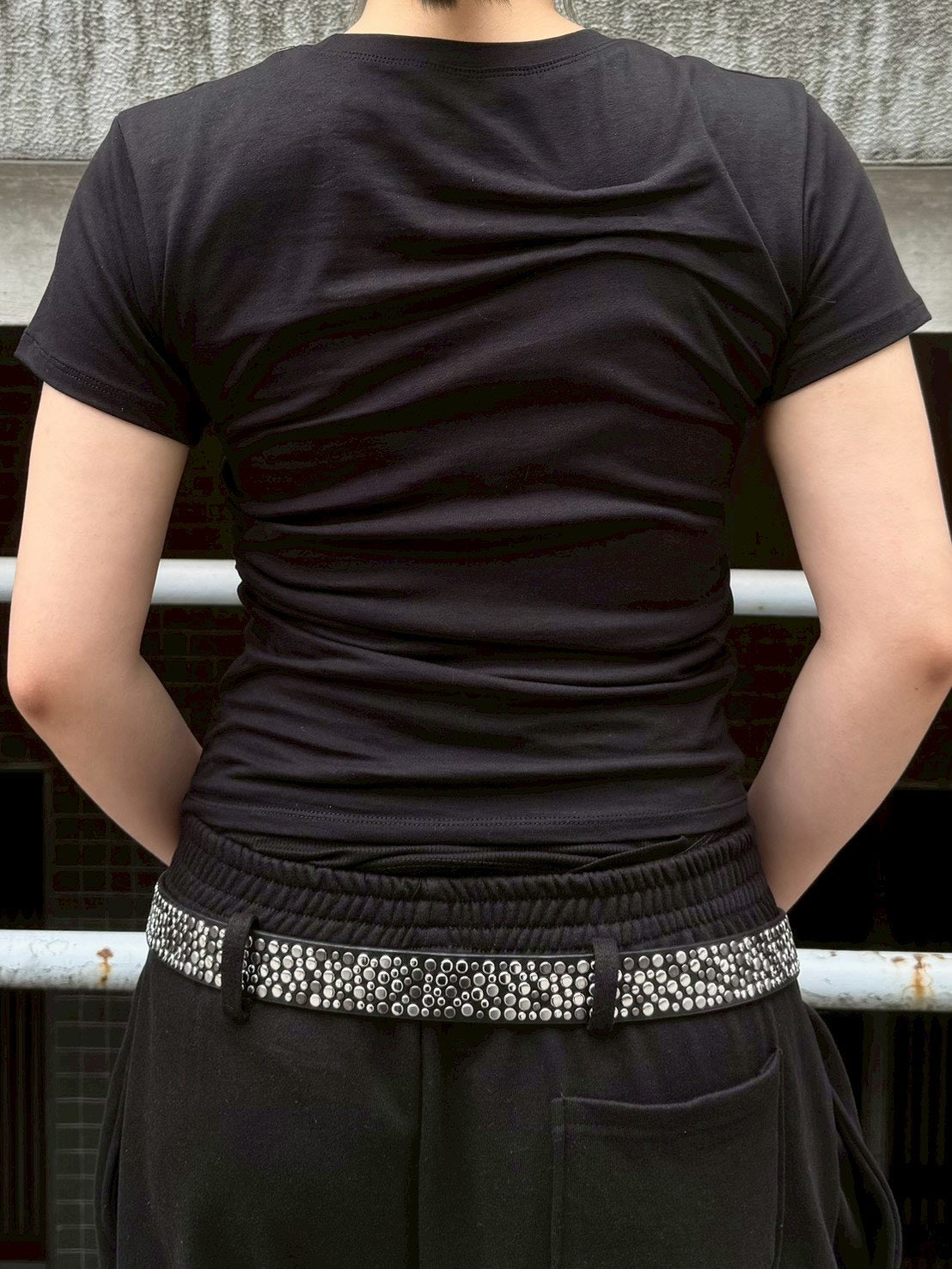 【OaKS】pintuck pleated t-shirt (3color)