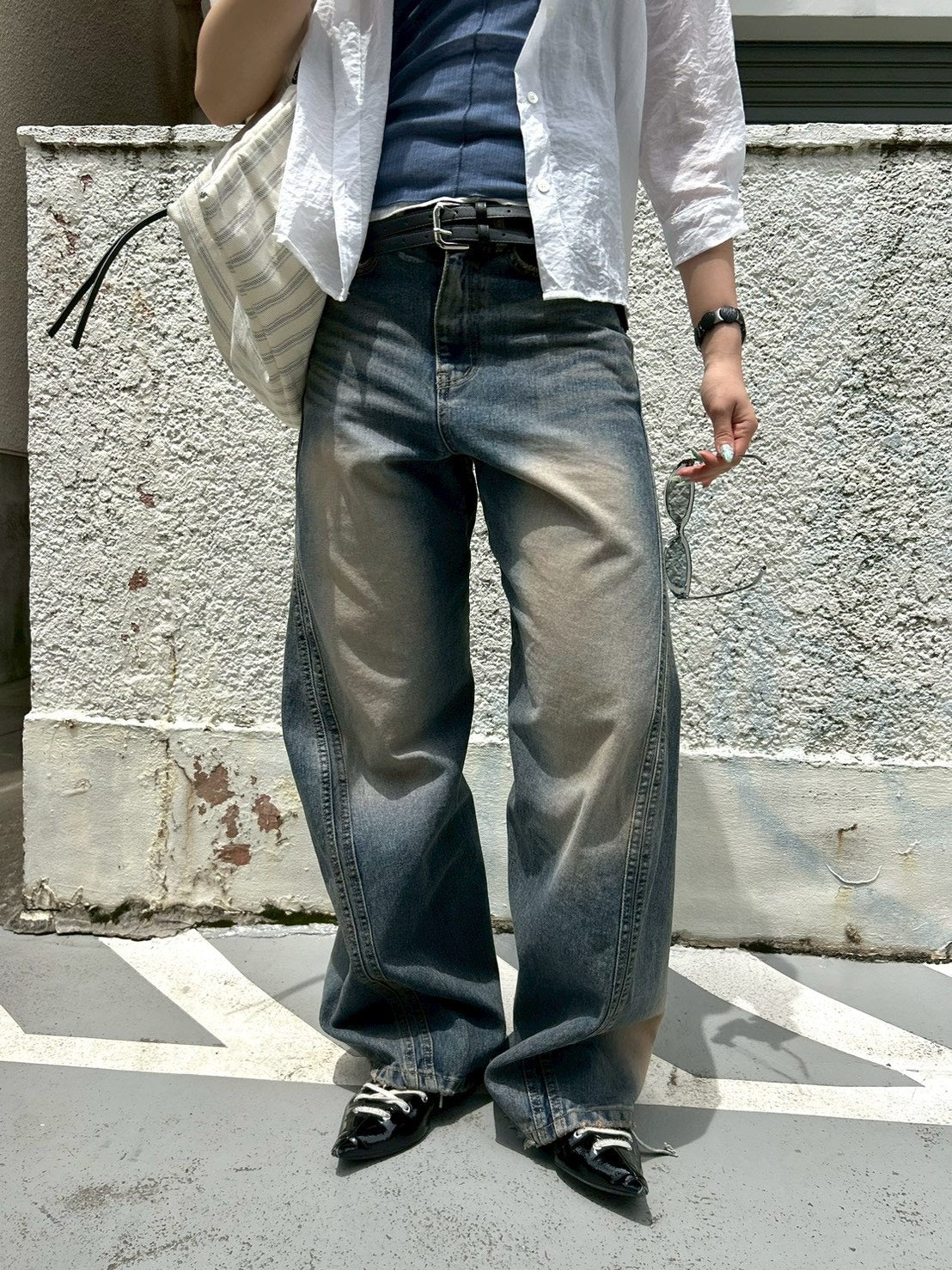 受注制【OaKS】double belt (2color)