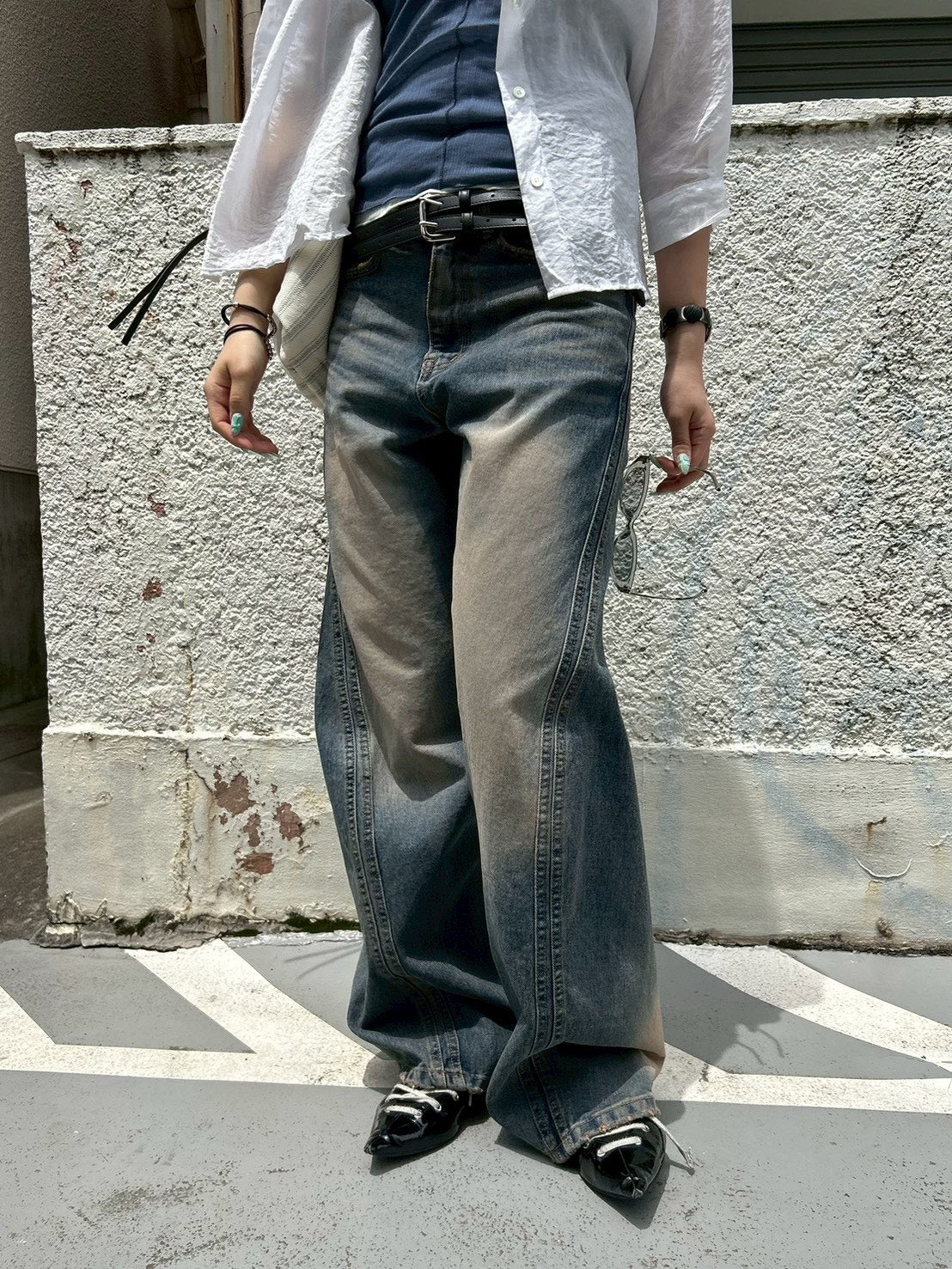受注制【OaKS】double belt (2color)
