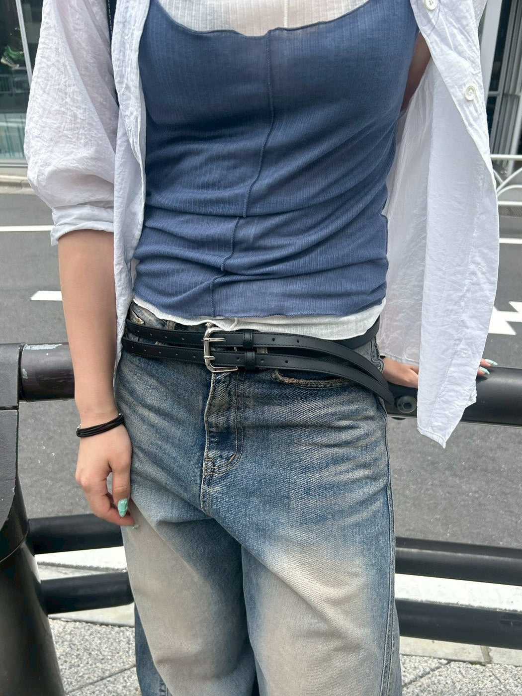 受注制【OaKS】double belt (2color)