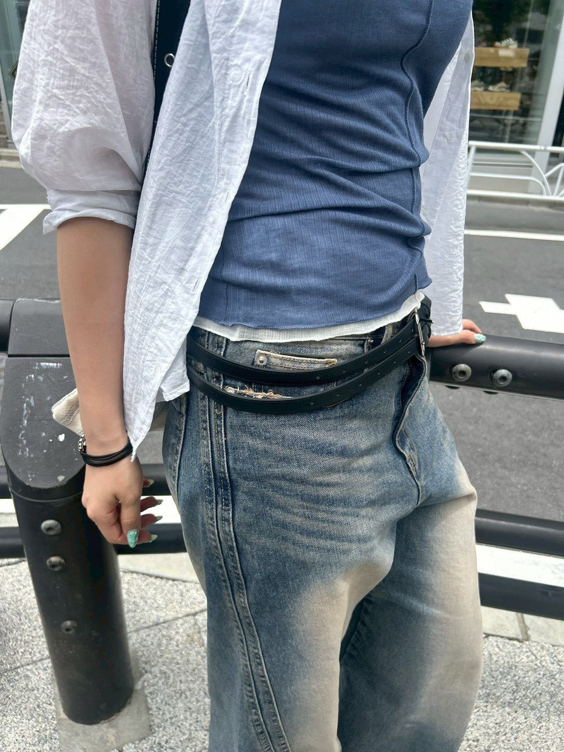 受注制【OaKS】double belt (2color)