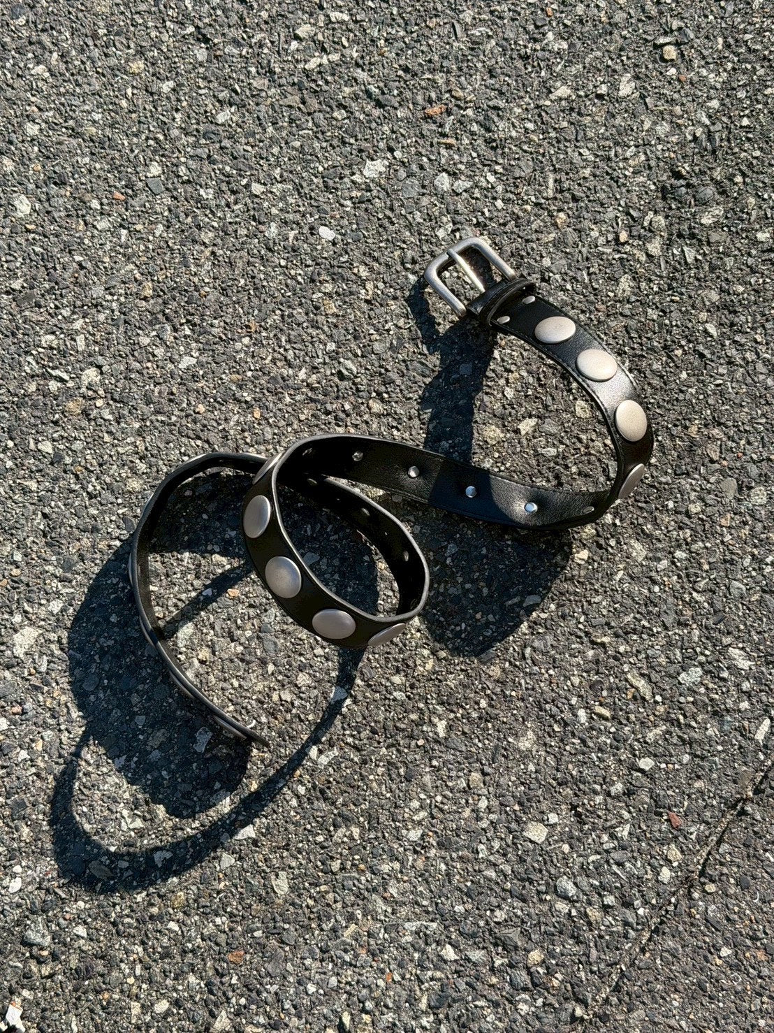 受注制【OaKS】big studs belt