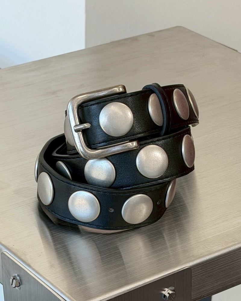 【OaKS】big studs belt