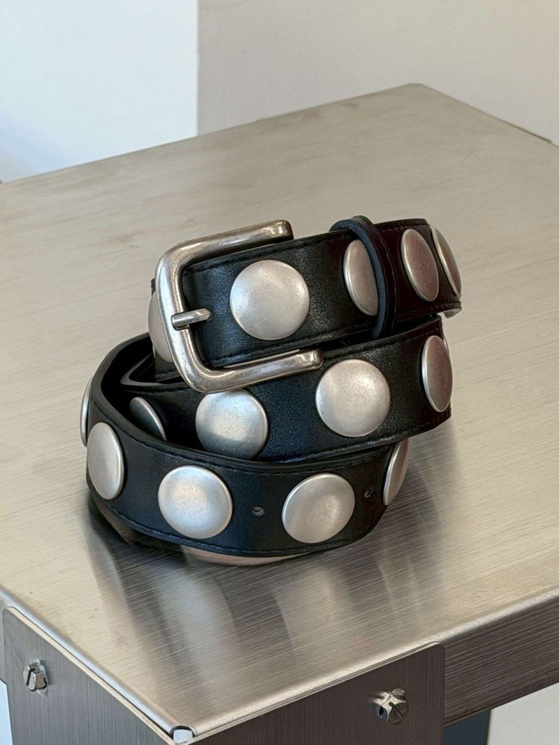 受注制【OaKS】big studs belt
