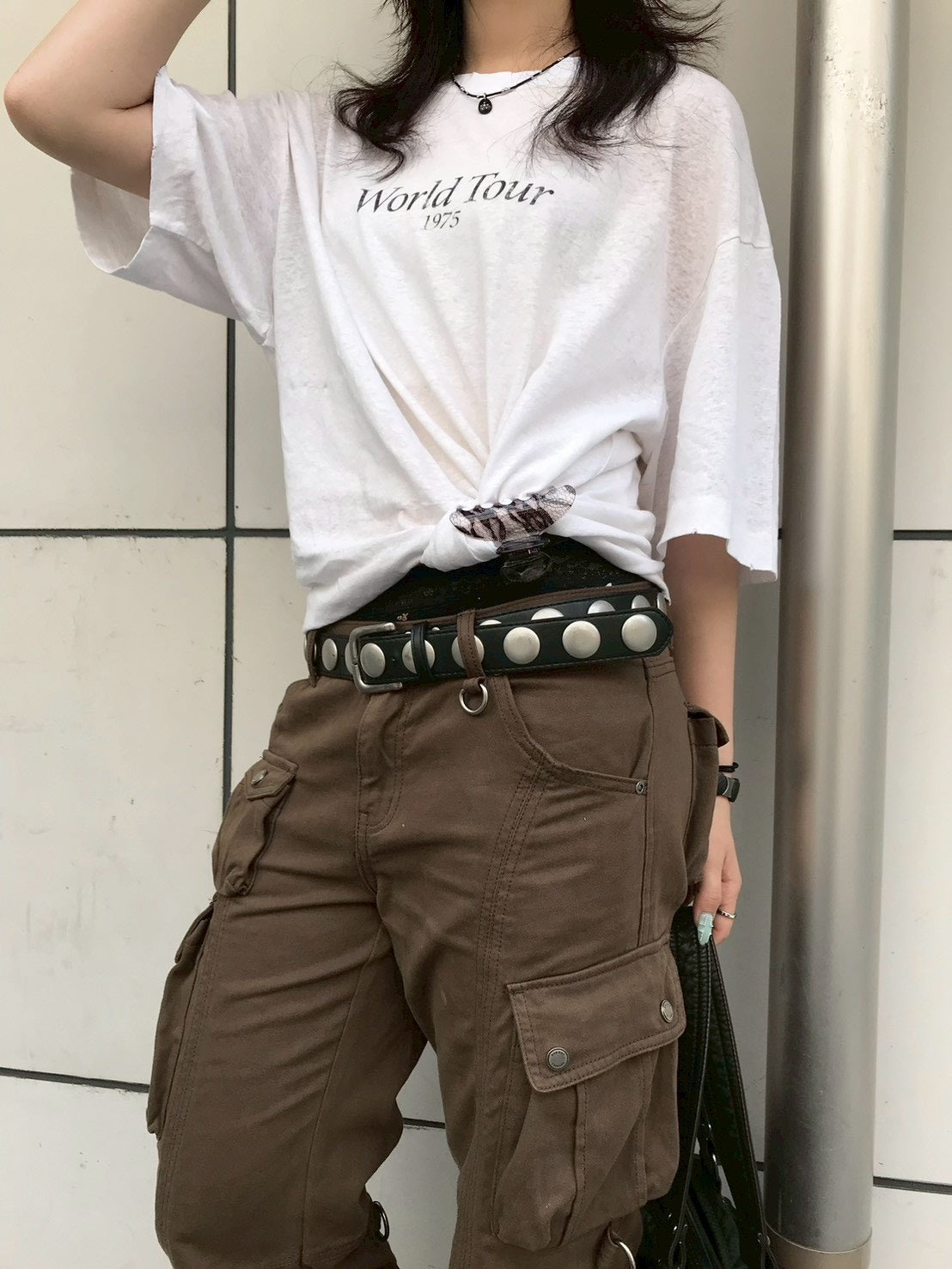 受注制【OaKS】big studs belt