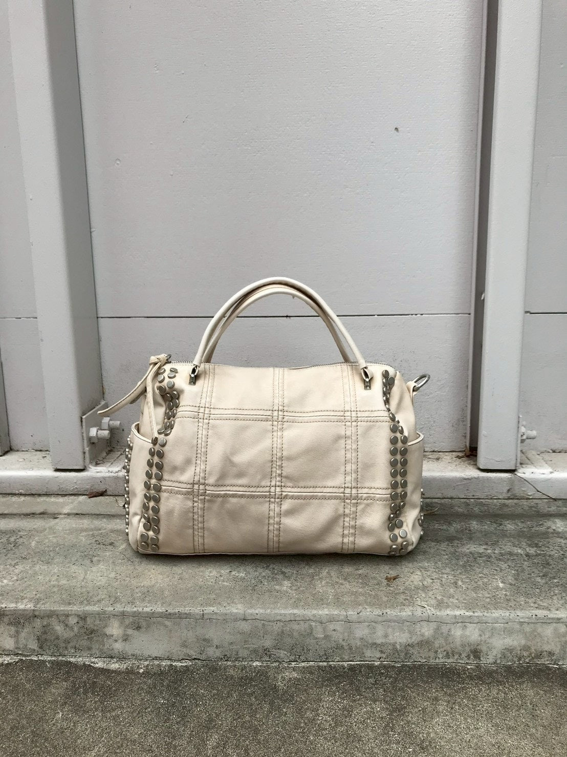 受注制【OaKS】vintage metallic shoulder bag (2color)