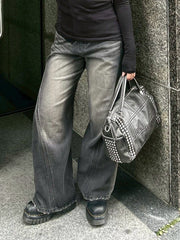 受注制【OaKS】Three-dimensional denim pants (2color)