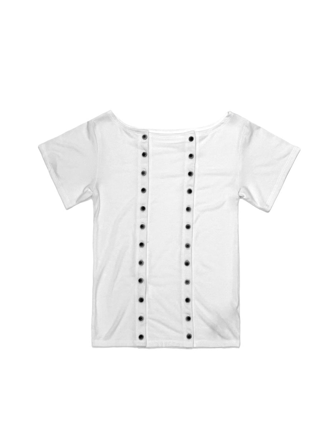 【OaKS】Manny Short-Sleeve Button T-shirt (3color)