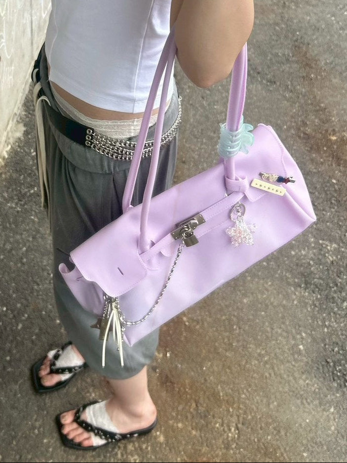 受注制【OaKS】jelly hand bag (5color)