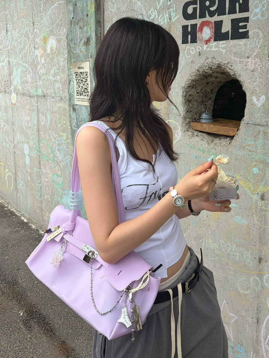 受注制【OaKS】jelly hand bag (5color)