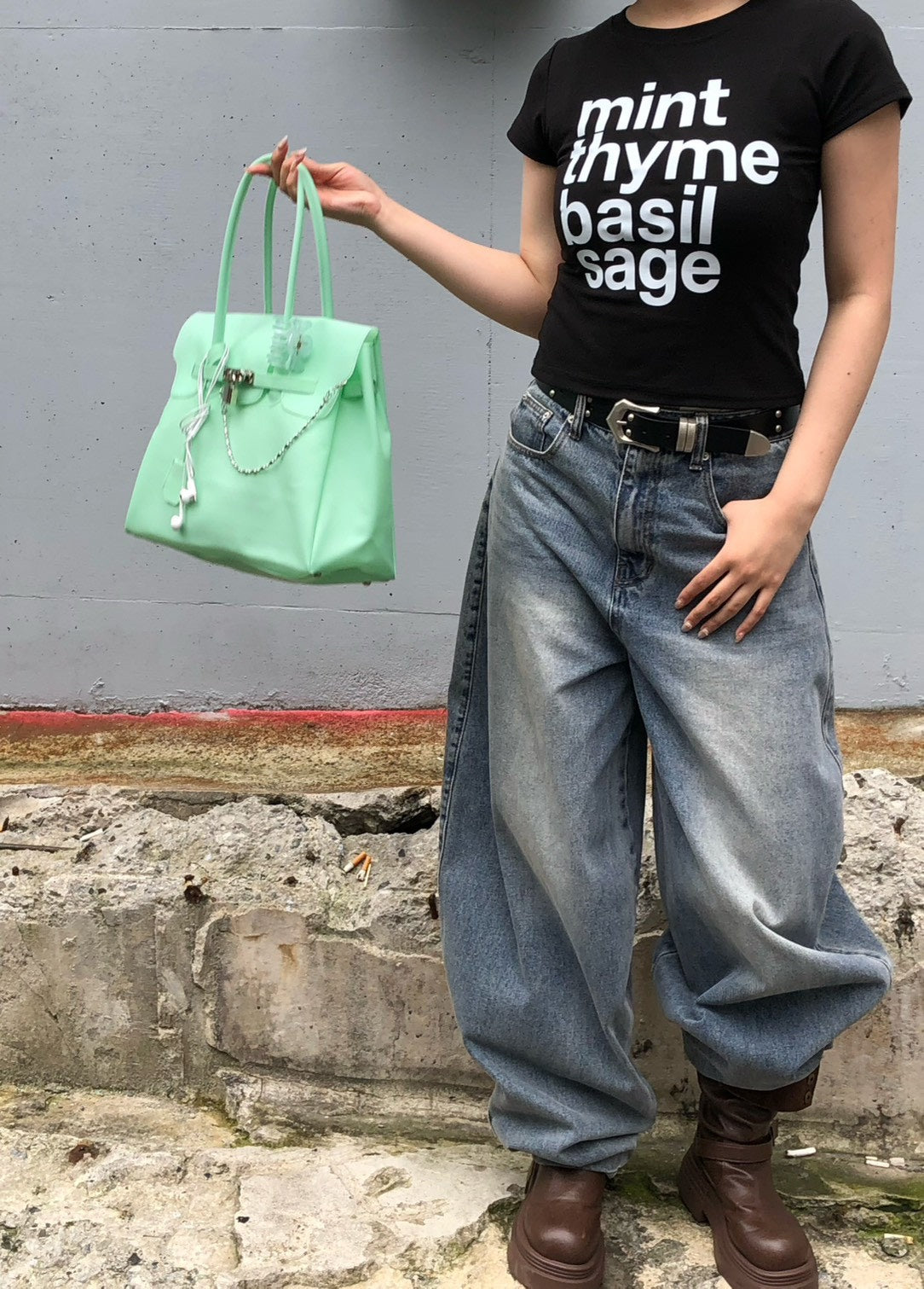 受注制【OaKS】jelly city bag (5color)