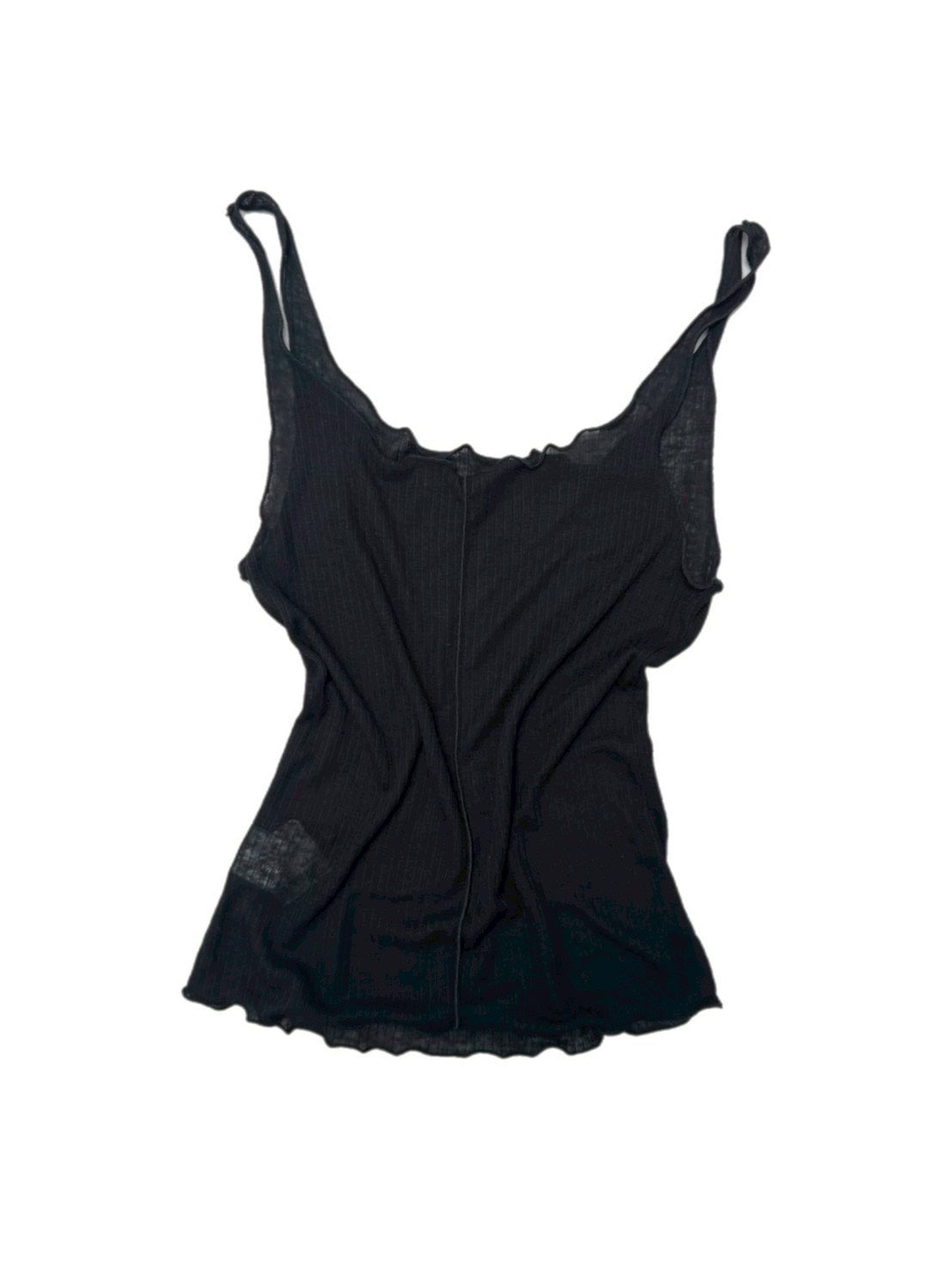 【OaKS】see-through sleeveless top (4color)
