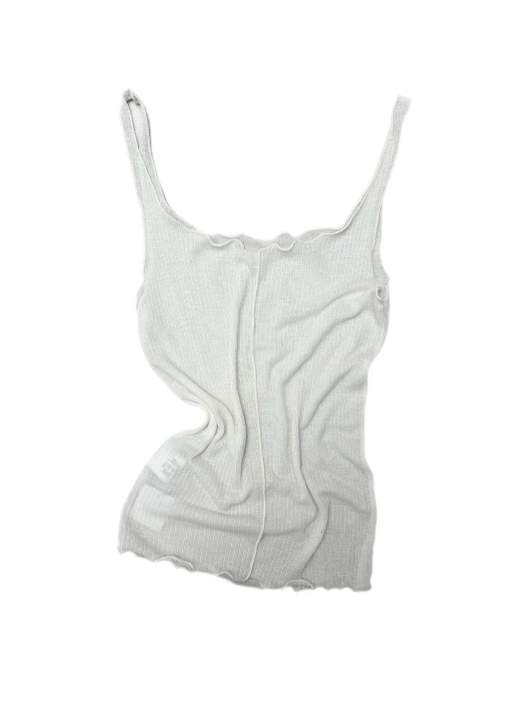 【OaKS】see-through sleeveless top (4color)