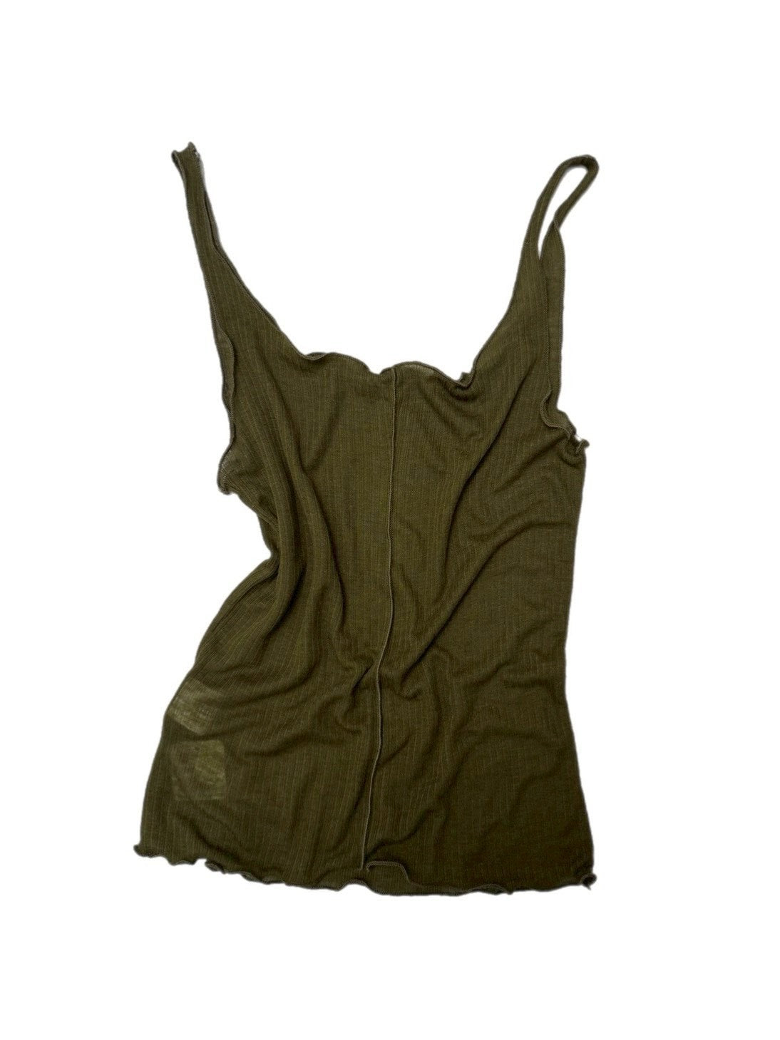 【OaKS】see-through sleeveless top (4color)