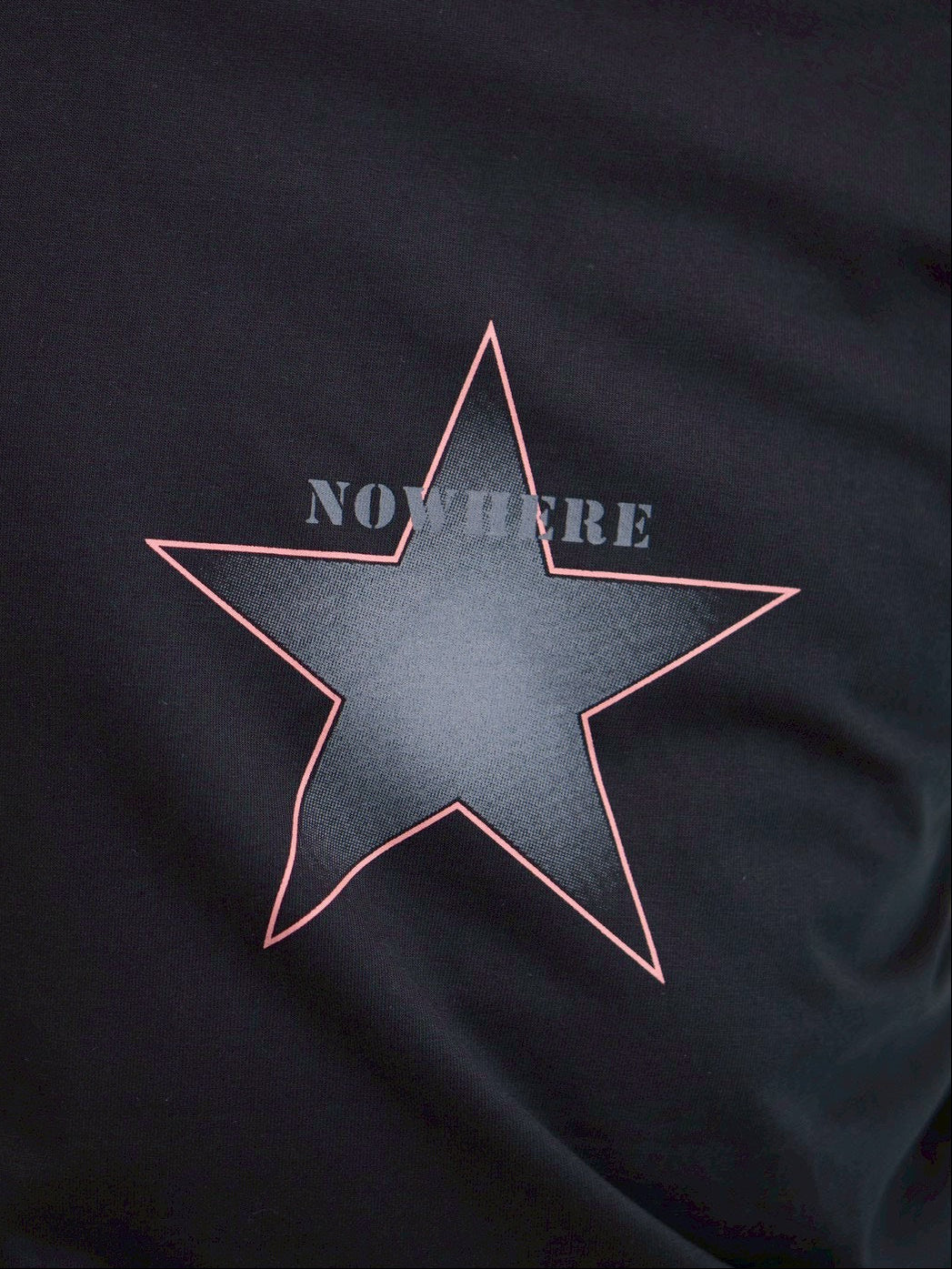 受注制【Chikashitsu +】clean star graphic t-shirt (3color)