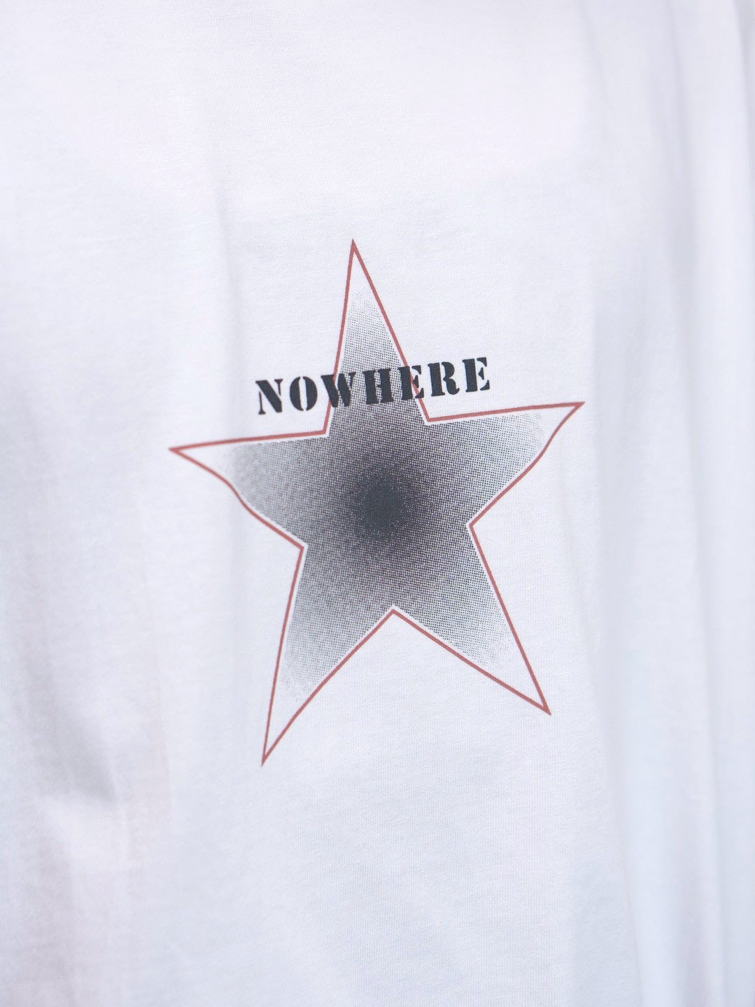 受注制【Chikashitsu +】clean star graphic t-shirt (3color)