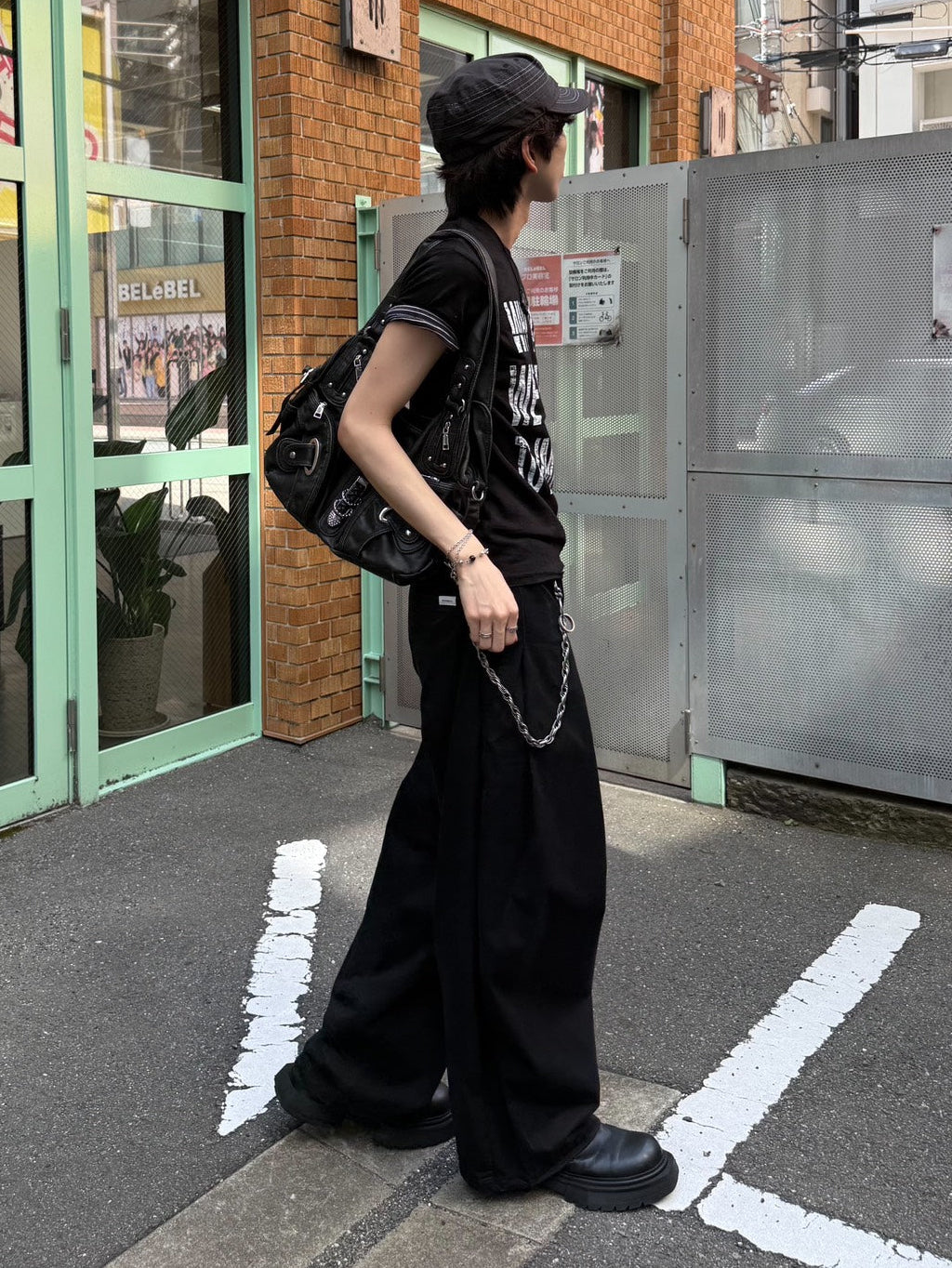 ポチ HEP FIVE店WEB限定受注制【Chikashitsu +】vintage like belt zipper