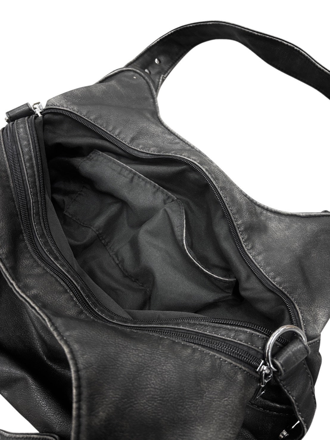 HEP FIVE店WEB限定受注制【Chikashitsu +】vintage like belt zipper bag