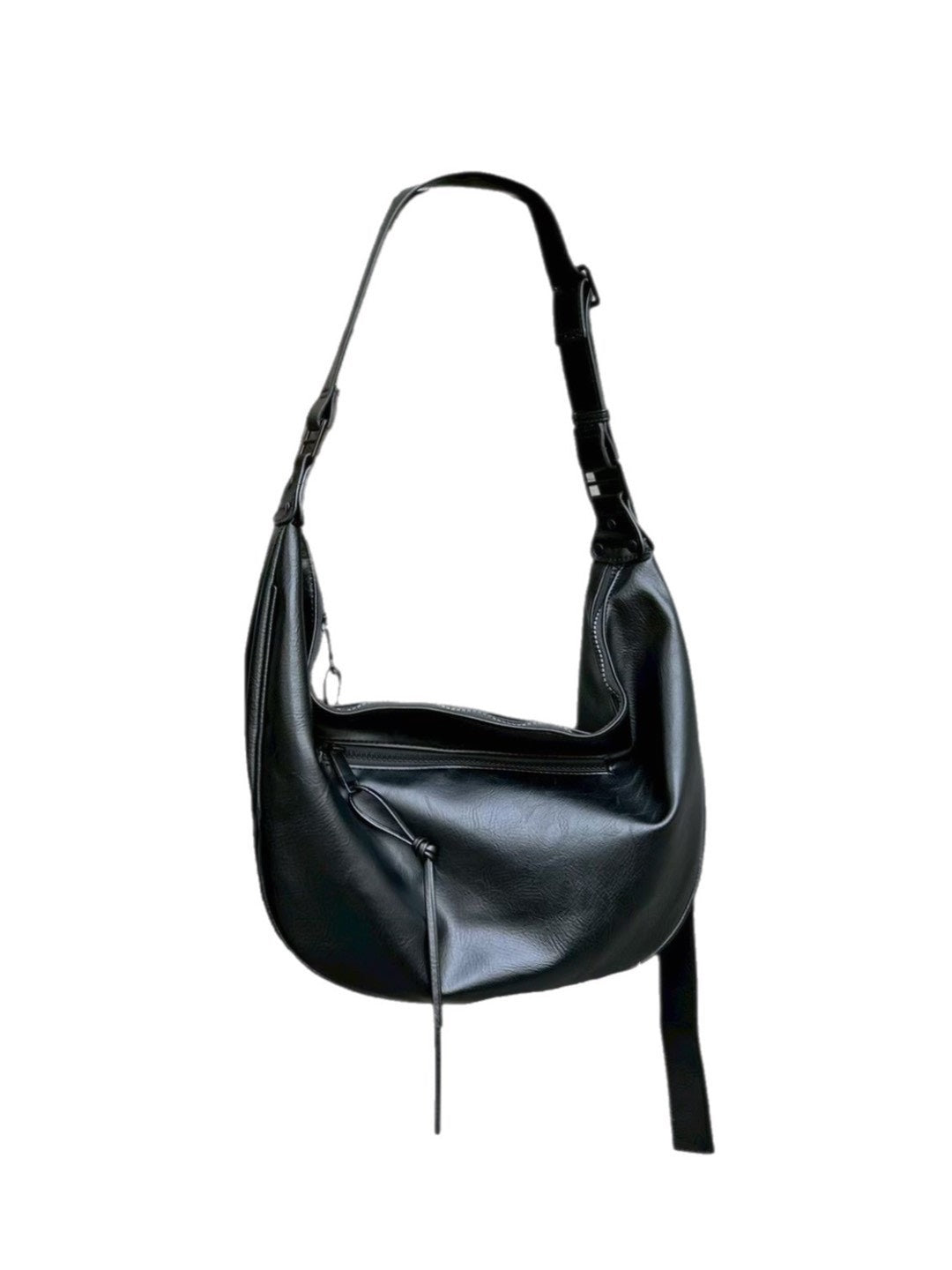 受注制【Chikashitsu +】half moon crossbody bag