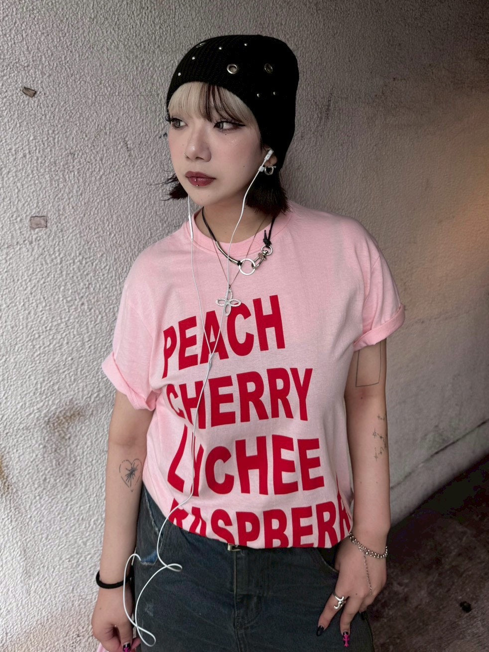 受注制【OaKS】Recipe Short-sleeve T-shirt (5color)