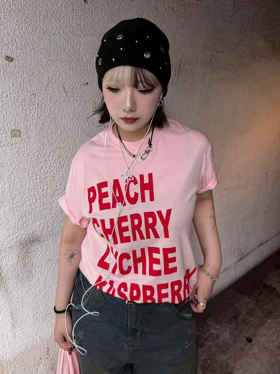 受注制【OaKS】Recipe Short-sleeve T-shirt (5color)