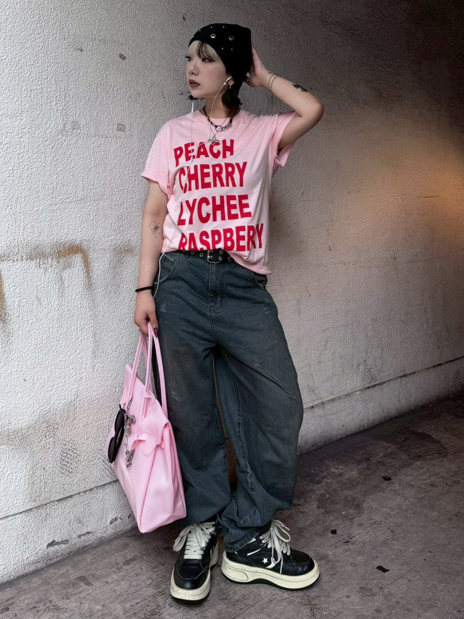 受注制【OaKS】Recipe Short-sleeve T-shirt (5color)