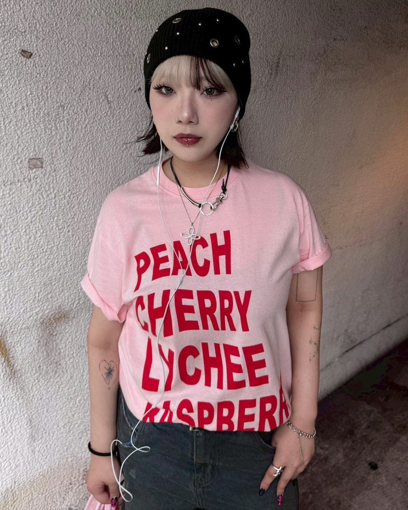 受注制【OaKS】Recipe Short-sleeve T-shirt (5color)