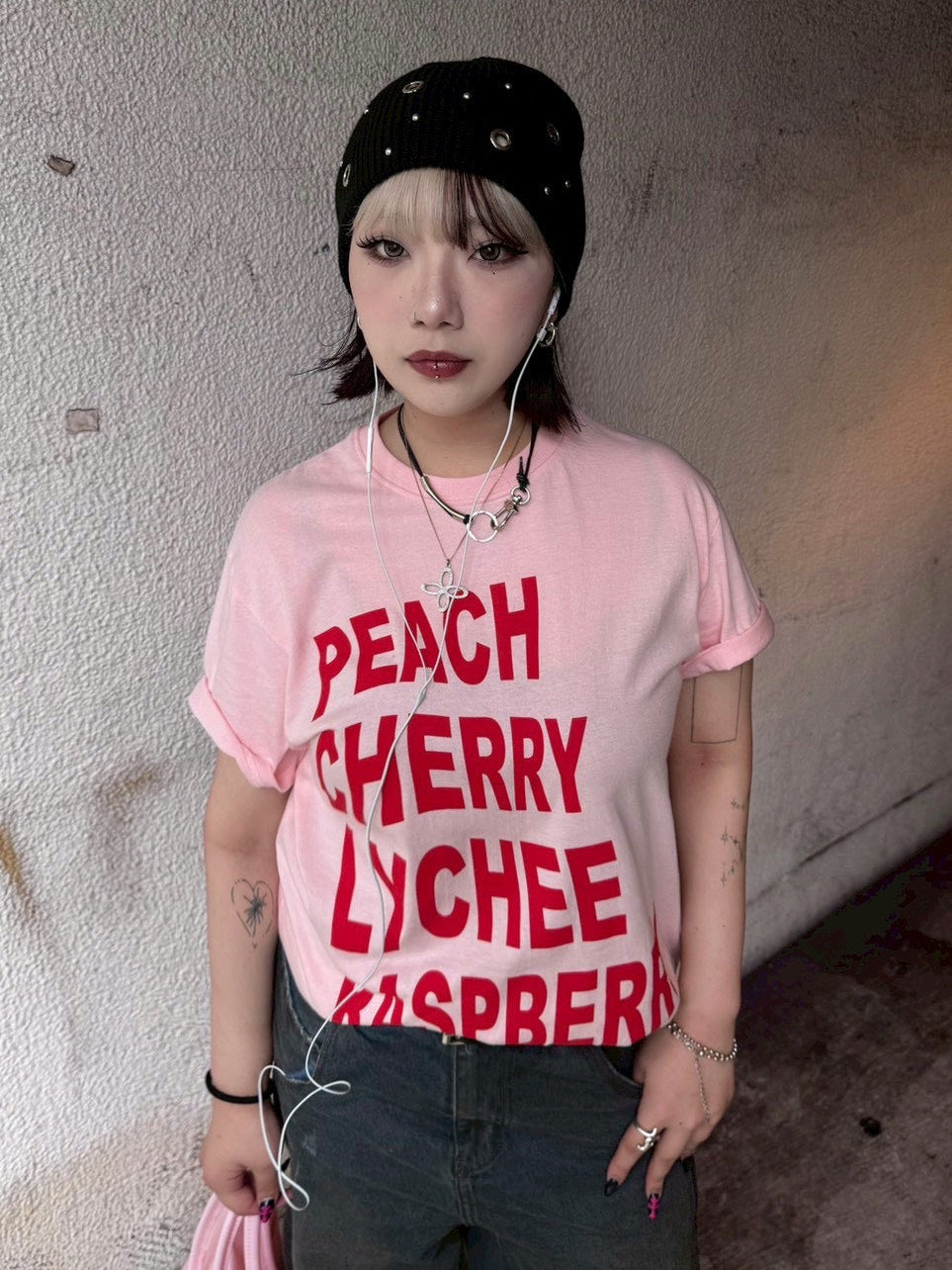 受注制【OaKS】Recipe Short-sleeve T-shirt (5color)