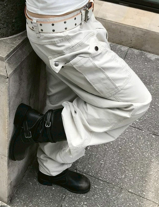 受注制【OaKS】vintage wash 2-belt biker boots