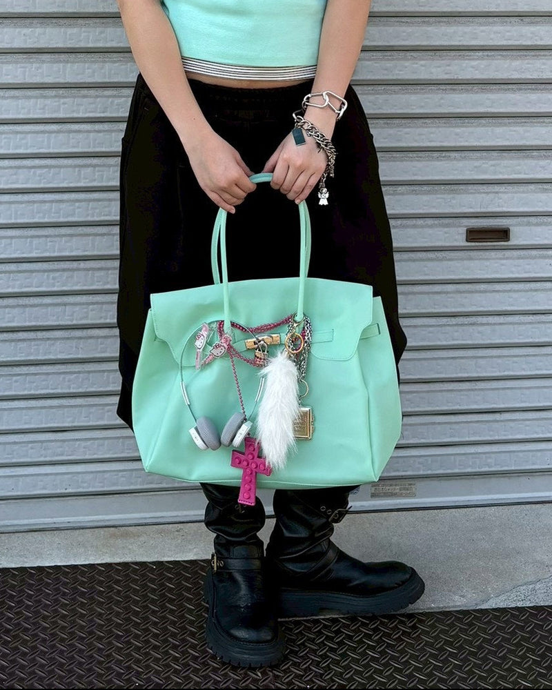 受注制【OaKS】jelly city bag (5color)