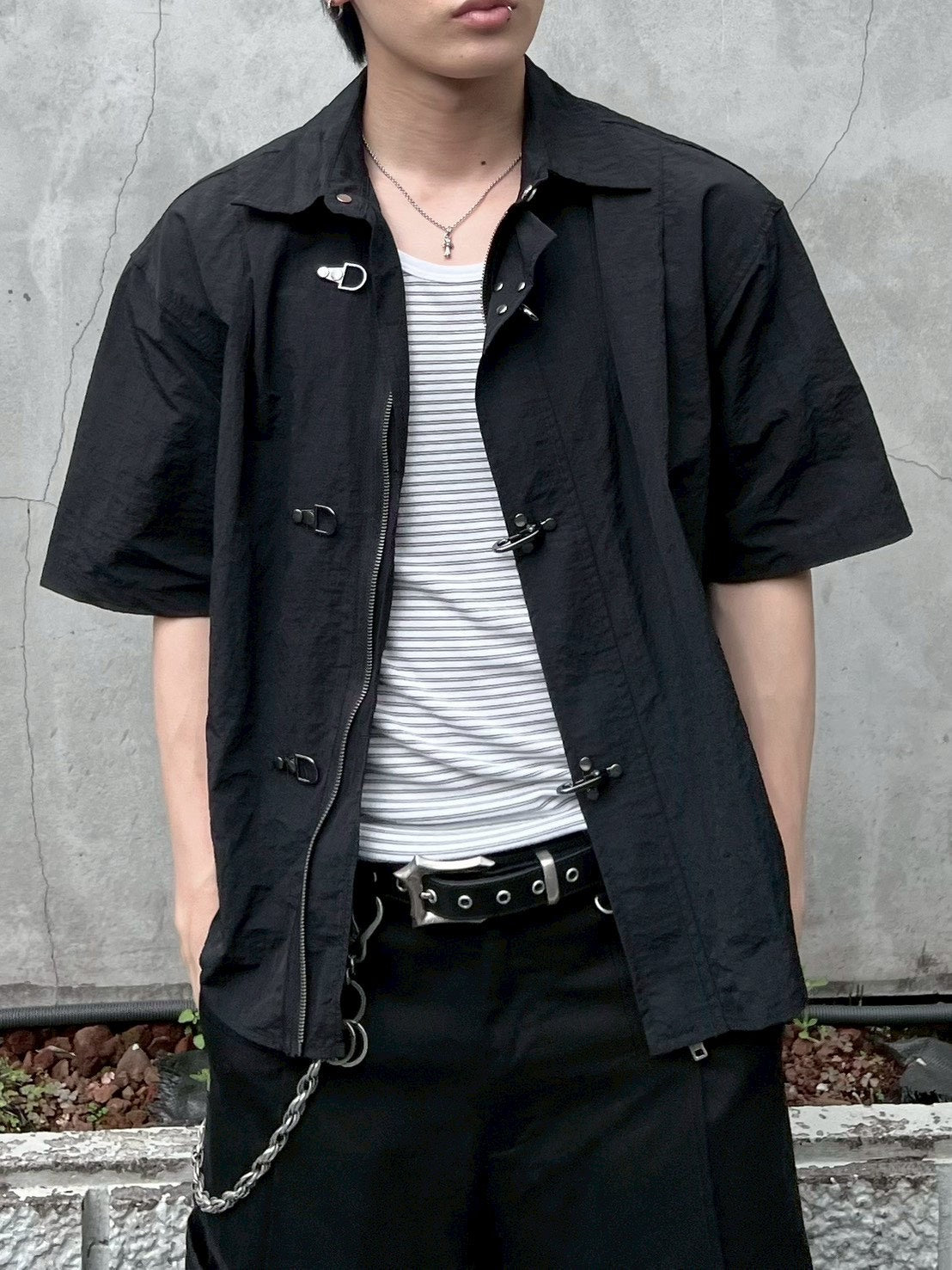 受注制【Chikashitsu +】border sleeveless (3color)