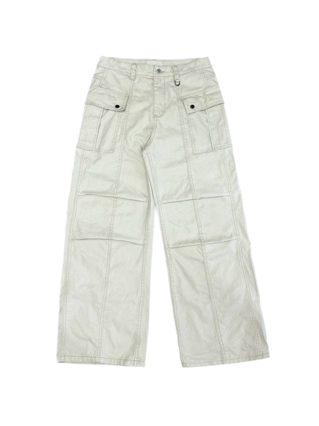 【OaKS】Deep-dyed Cut-out Pants (2color)