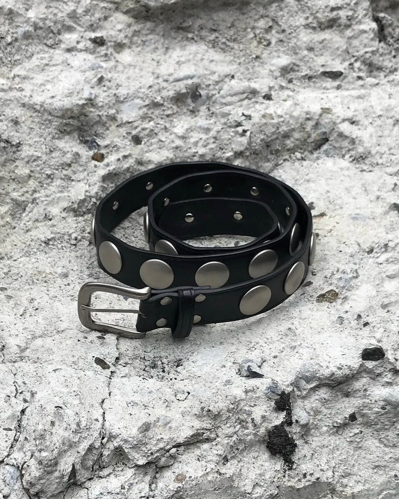 【OaKS】big studs belt