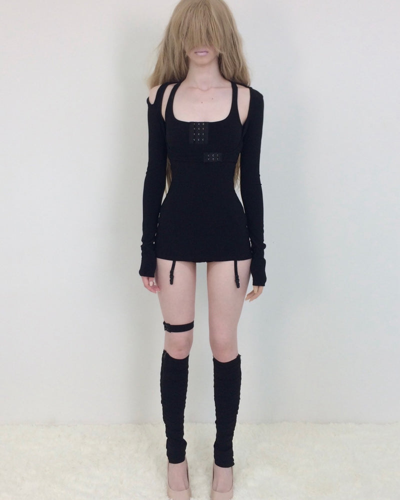 【bonnae】Corset hood bolero