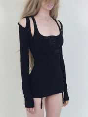 【bonnae】Corset hood bolero
