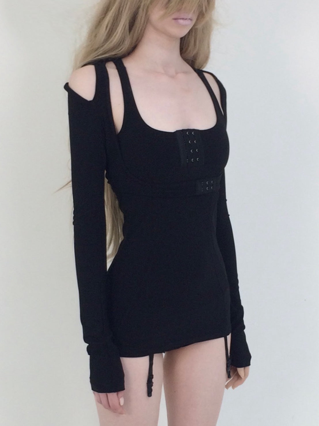 【bonnae】Corset hood bolero