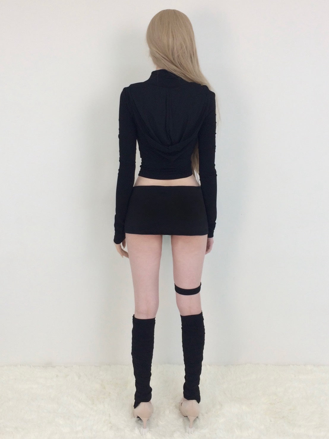 【bonnae】Garter micro shorts