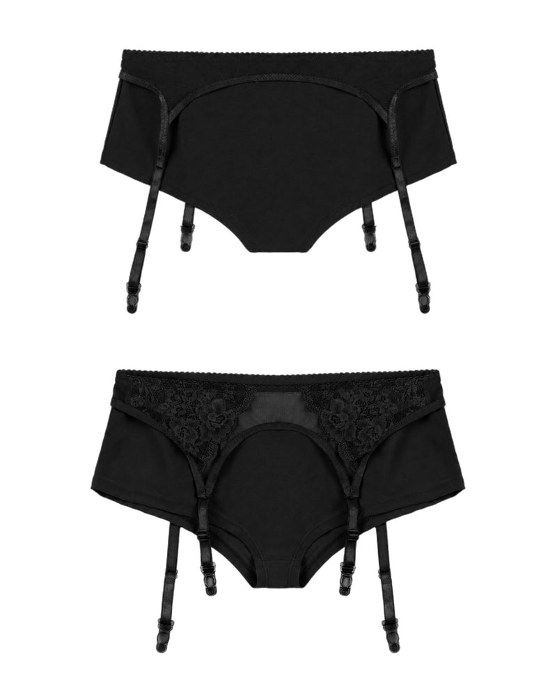 【bonnae】Garter micro shorts