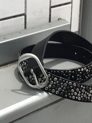 受注制【OaKS】unisex multi studs belt