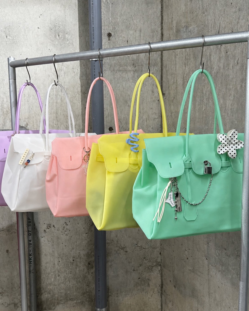 受注制【OaKS】jelly city bag (5color)