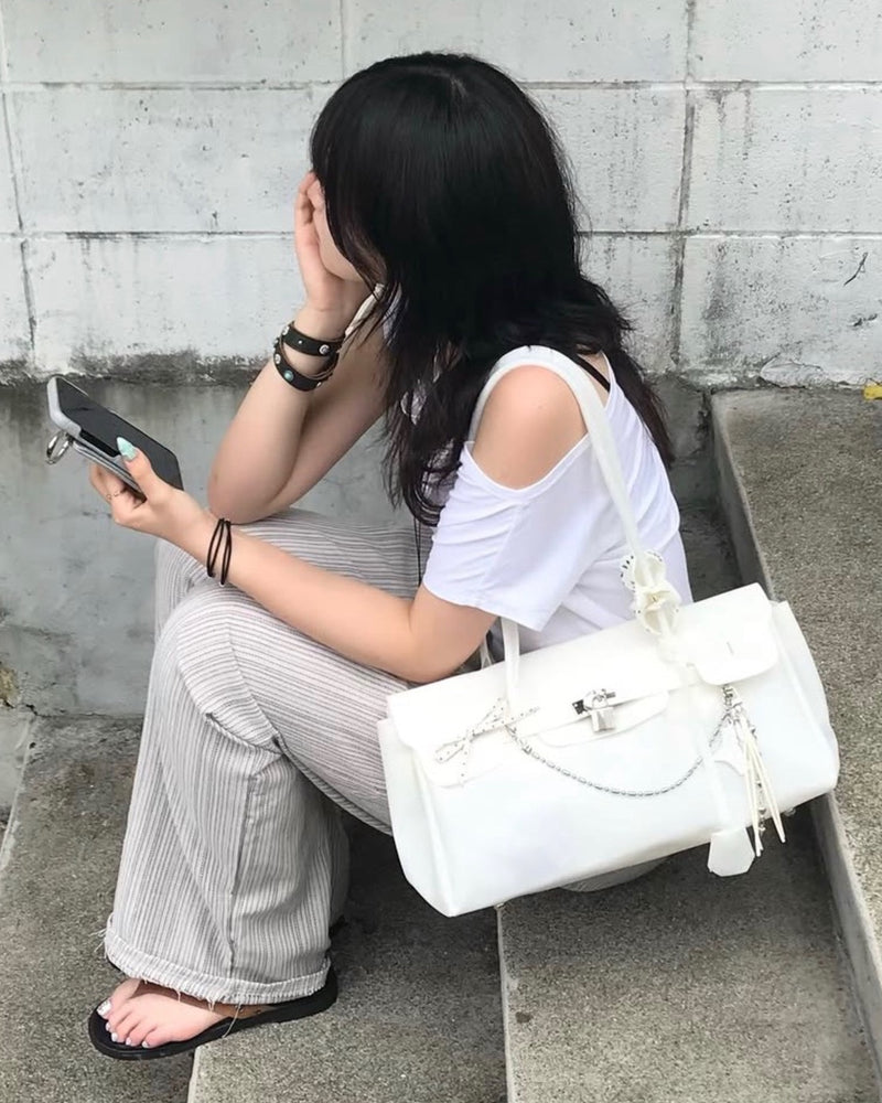 受注制【OaKS】jelly hand bag (5color)